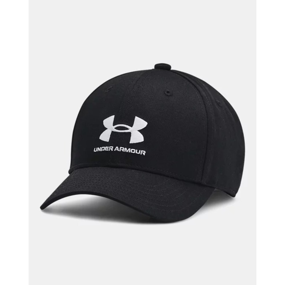 Under Armour Essential Boys Strapback Hat Black Canvas‎ Cap Cotton Polyester NWT